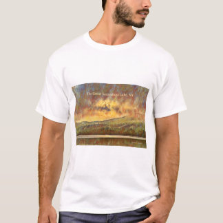 Camiseta Excelente Sacandaga Lago Sunrise T-Shirt