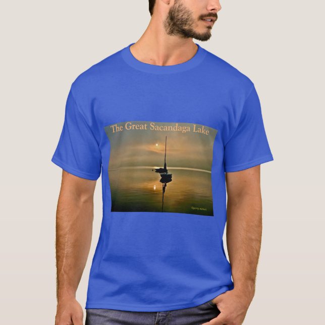 Camiseta Excelente Sacandaga Lago T-Shirt (Frente)