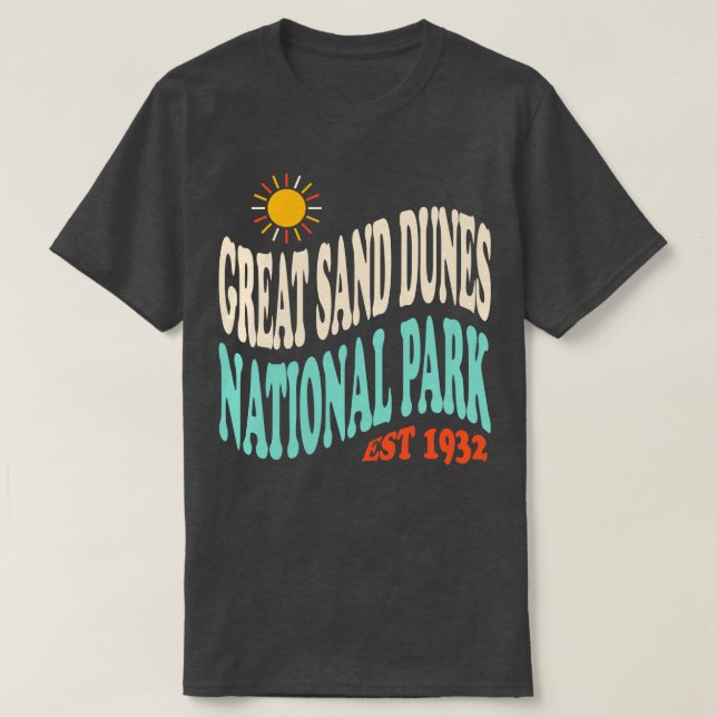 Camiseta Excelente Sand Dunes National Park (Frente do Design)
