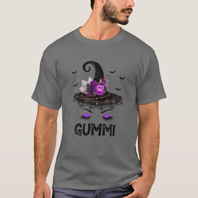 Camiseta Excelente Testemunha Gummi, Bruxas do Halloween Qu (Frente)