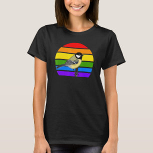 Camiseta Excelente Titmouse Rainbow Bird Birdwatcher