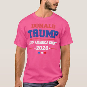 Camiseta Excelente Trump 2020 Keep America
