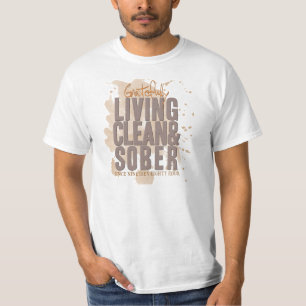 Camiseta Excelente vida limpa e mais sórida personalizáve