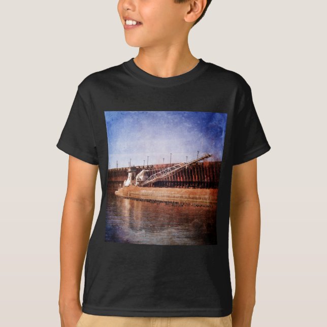 Camiseta Excelente Vintage, Lagos Freighter (Frente)