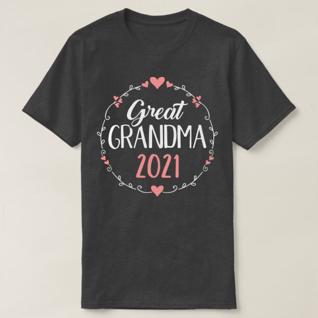 Camiseta Excelente Vovó 2021 (Frente do Design)