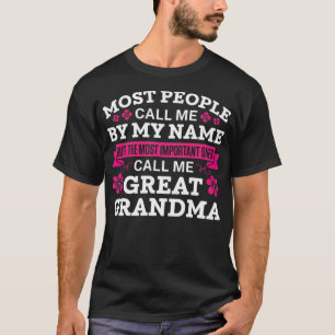 Camiseta Excelente vovó bibi e animais tina