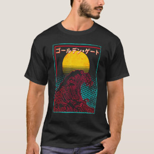 Camiseta Excelente Wave Ascensão Sun Japão Vaporwave Japonê