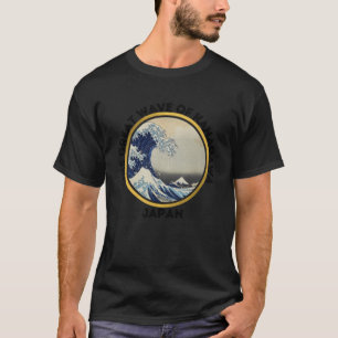 Camiseta Excelente Wave de Kanagawa no Japão