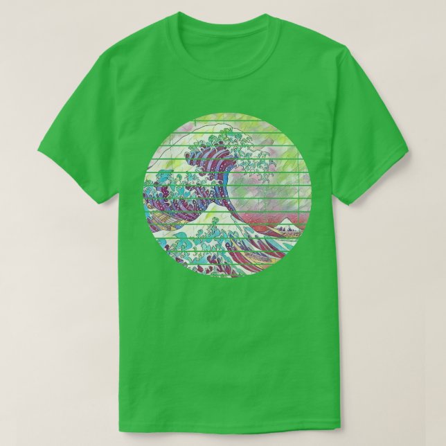 Camiseta Excelente Wave Japão Art Tokyo (Frente do Design)