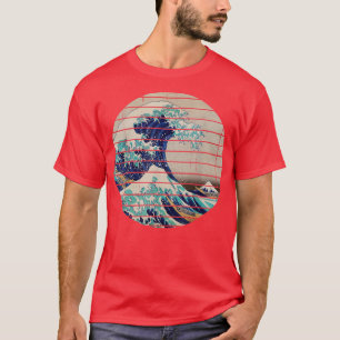 Camiseta Excelente Wave Japão Arte Japonês Monte Fuji Tokyo