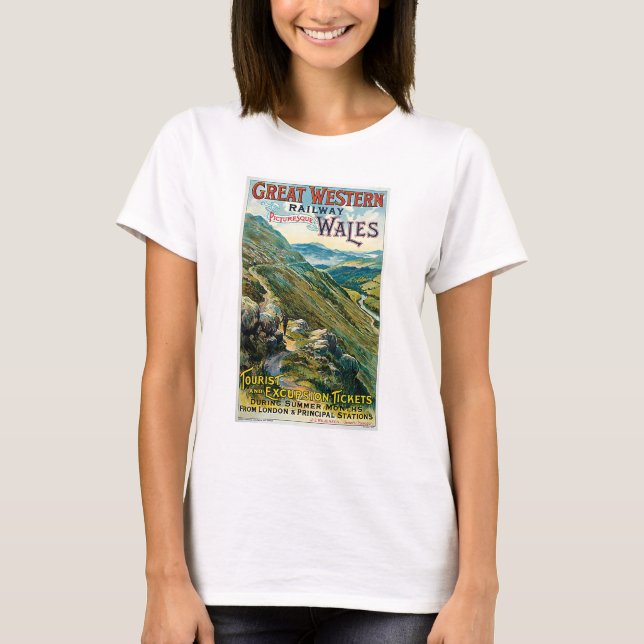 Camiseta Excelente Western Rail ~ Wales (Frente)