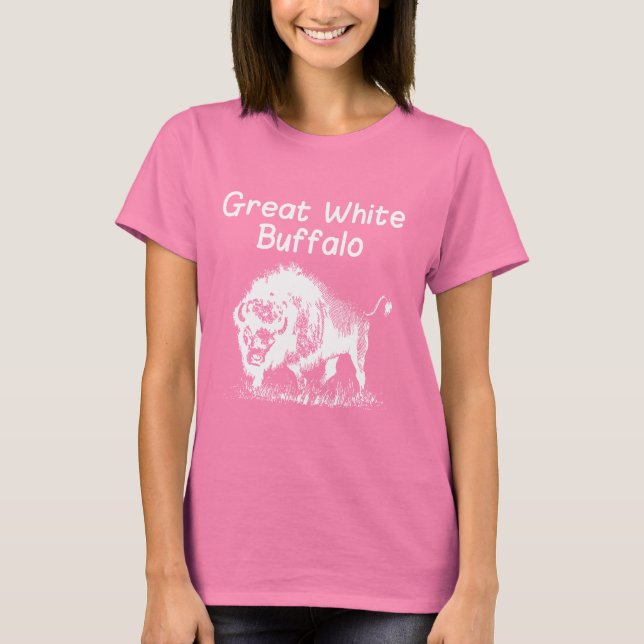 Camiseta Excelente White Buffalo (Frente)