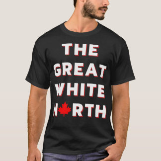 Camiseta Excelente White North Canada