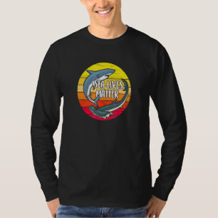 Camiseta Excelente White Shark E Hammerhead Shark Protect S