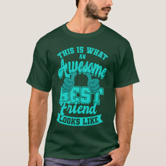 Camiseta Excelentes Amigos, Melhores Amigos, Citações BFF R