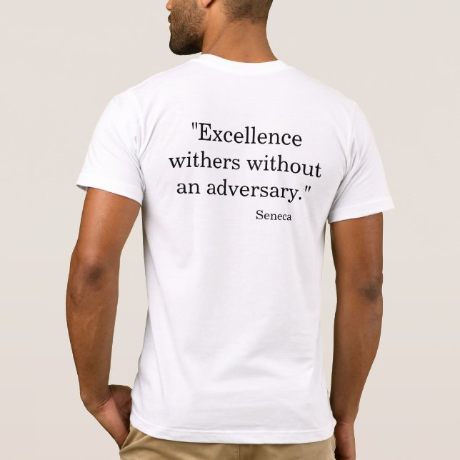 Camiseta Excellence Withers Without an Adversary (Verso)