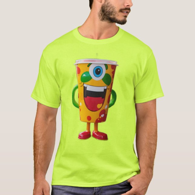 Camiseta Excesso de felicidade e pronto para aventura (Frente)