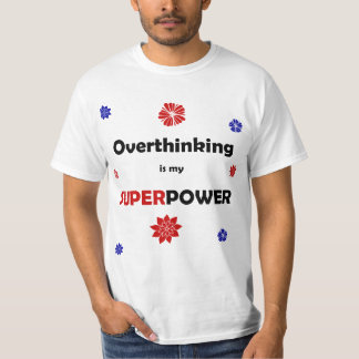 Camiseta Excesso de pensamento