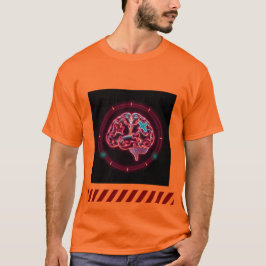 Camiseta Excesso de pensamento em andamento - Carga de T-Qu