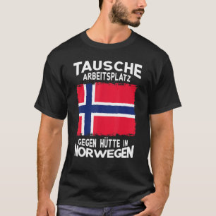 Camiseta Exchange Workplace For Hut Na Noruega Padre