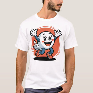 Camiseta Excited Airplane on Jacks – Fun Aviation Cartoon 