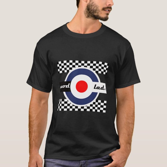 Camiseta Exclusive Mod Lad Mods Scooter Original Work (Frente)