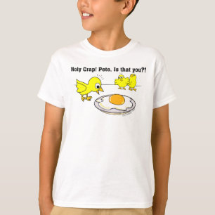 Camiseta Excremento santamente! Pete, é que você?