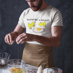 Camiseta Excremento santamente! Pete, é que você?