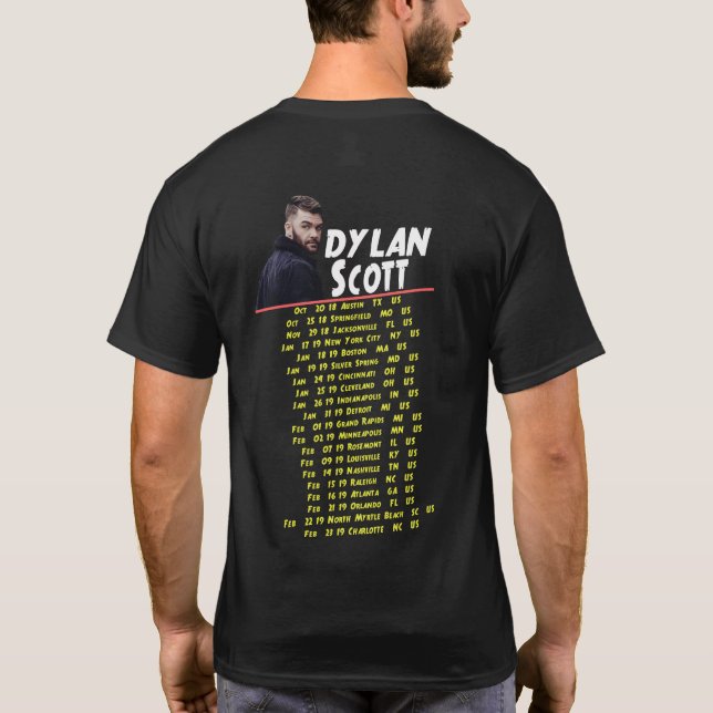 CAMISETA EXCURSÃO 2018 - 2019 DE DYLAN SCOTT (Verso)