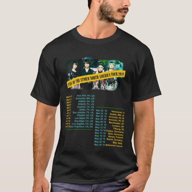 Camiseta Excursão APROVADA 2019 da ROCHA do NOVO (Frente)
