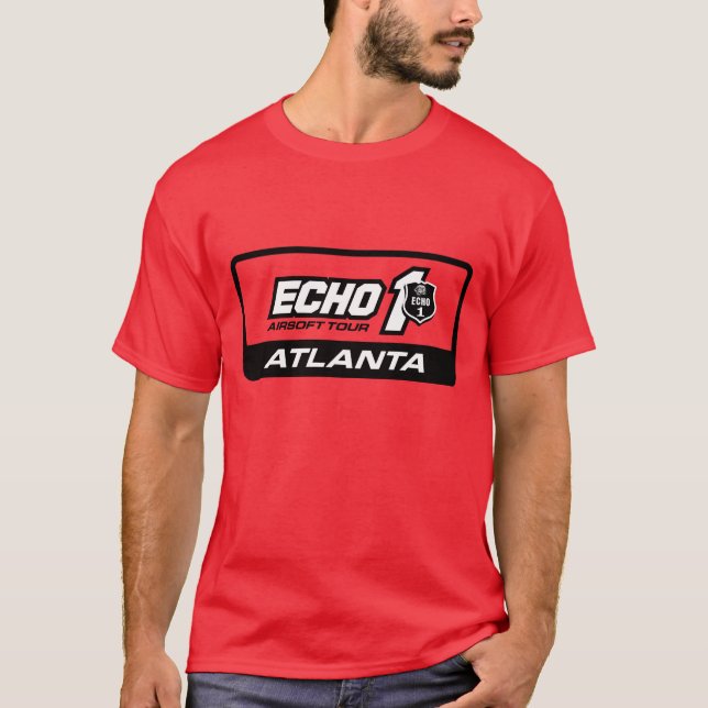 Camiseta Excursão Atlanta de Echo1USA Echo1 Airsoft (Frente)