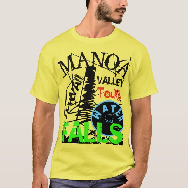 CAMISETA EXCURSÃO DAS CACHOEIRAS DO VALE DE MANOA (Frente)