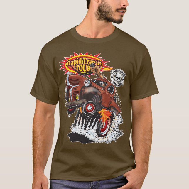 Camiseta Excursão do trânsito 2017 rápido (Frente)