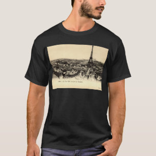 Camiseta Excursão Eiffel do La, vintage de Paris France