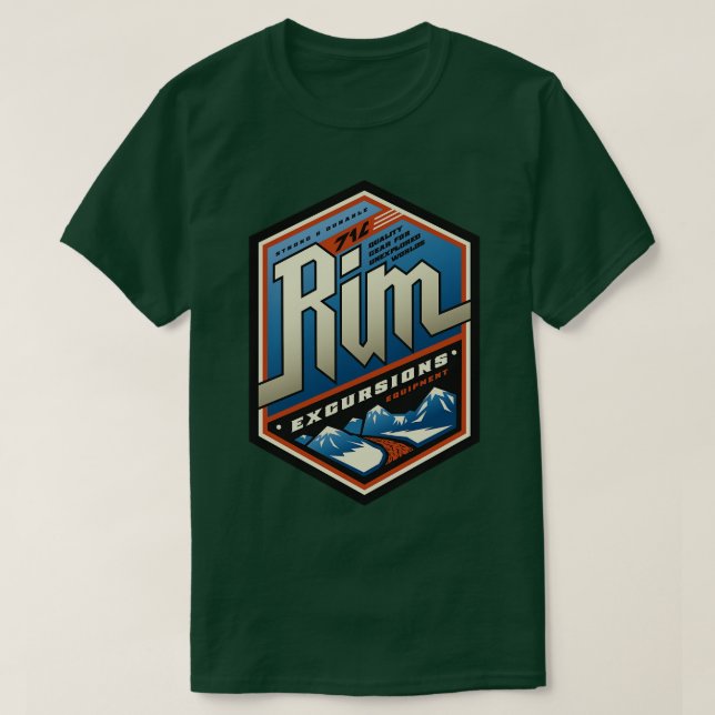 Camiseta Excursões da Escória (Frente do Design)