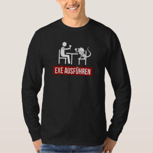Camiseta Exe Execute Sys Admin Sysadmin System Administrato