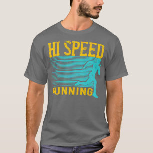 Camiseta Execução de alta velocidade