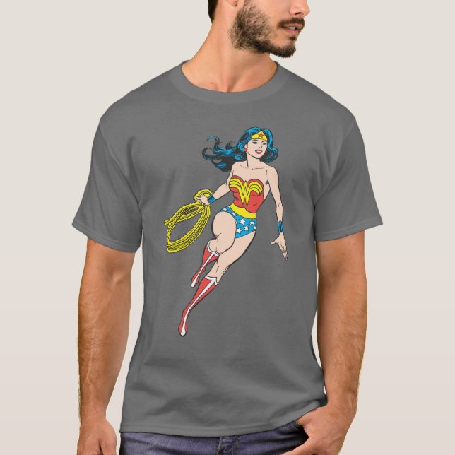 Camiseta Execução de Mulher Maravilha (Frente)
