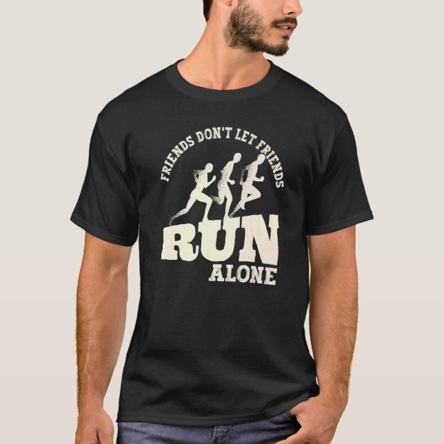 Camiseta Execução do Executante de corrida Correspondente E (Frente)