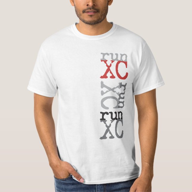 Camiseta Execução XC entre países (Frente)
