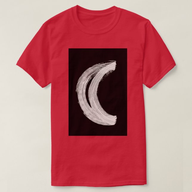 Camiseta Executa Símbolos Sistema Solar 0005 Lua Invertida (Frente do Design)