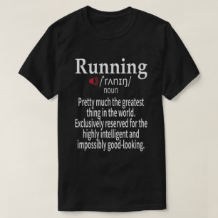Camiseta Executando Definição Funny 5k Marathon Runner Gift