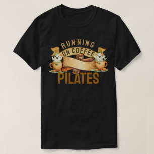 Camiseta Executando Em Pilatos De Café