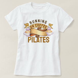 Camiseta Executando Em Pilatos De Café