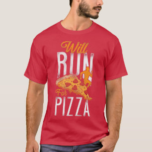 Camiseta Executando Meia Maratona Pizza Vintage Irá