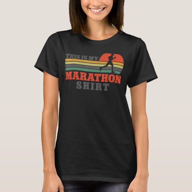 Camiseta Executando Metade Da Maratona Do Runner - Voltagem (Frente)