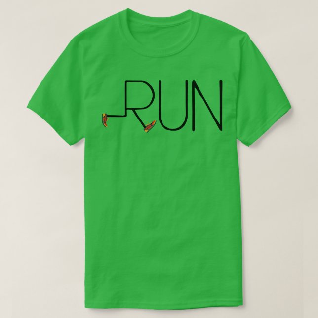 Camiseta Executando Motivação 1 (Frente do Design)