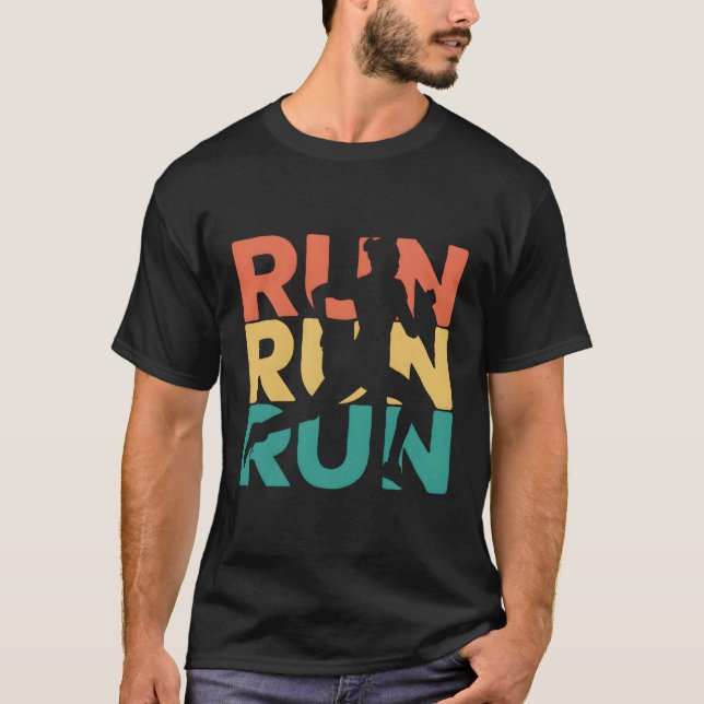 Camiseta Executando Para Runners (Frente)