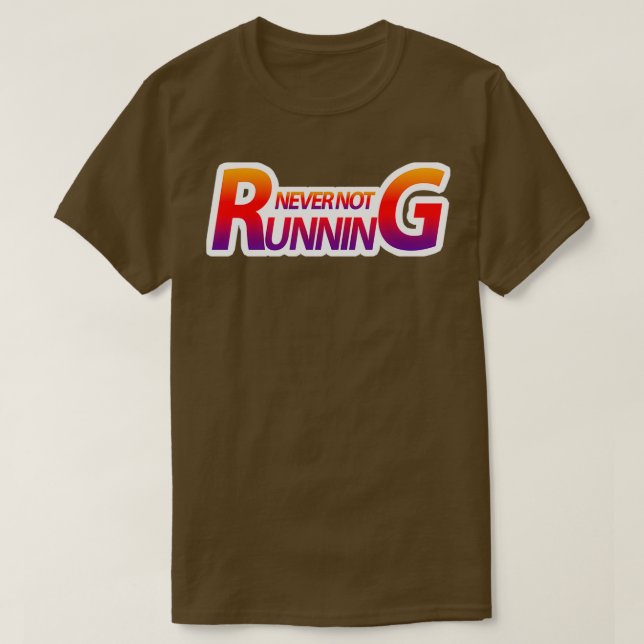 Camiseta Executando Presente de Equipamento I Corrida Runne (Frente do Design)