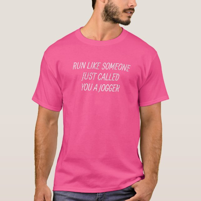 Camiseta Executando Um Jogger 5k 10k 26 2 Marathon Supporte (Frente)